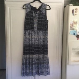 Style and Company blue maxi dress